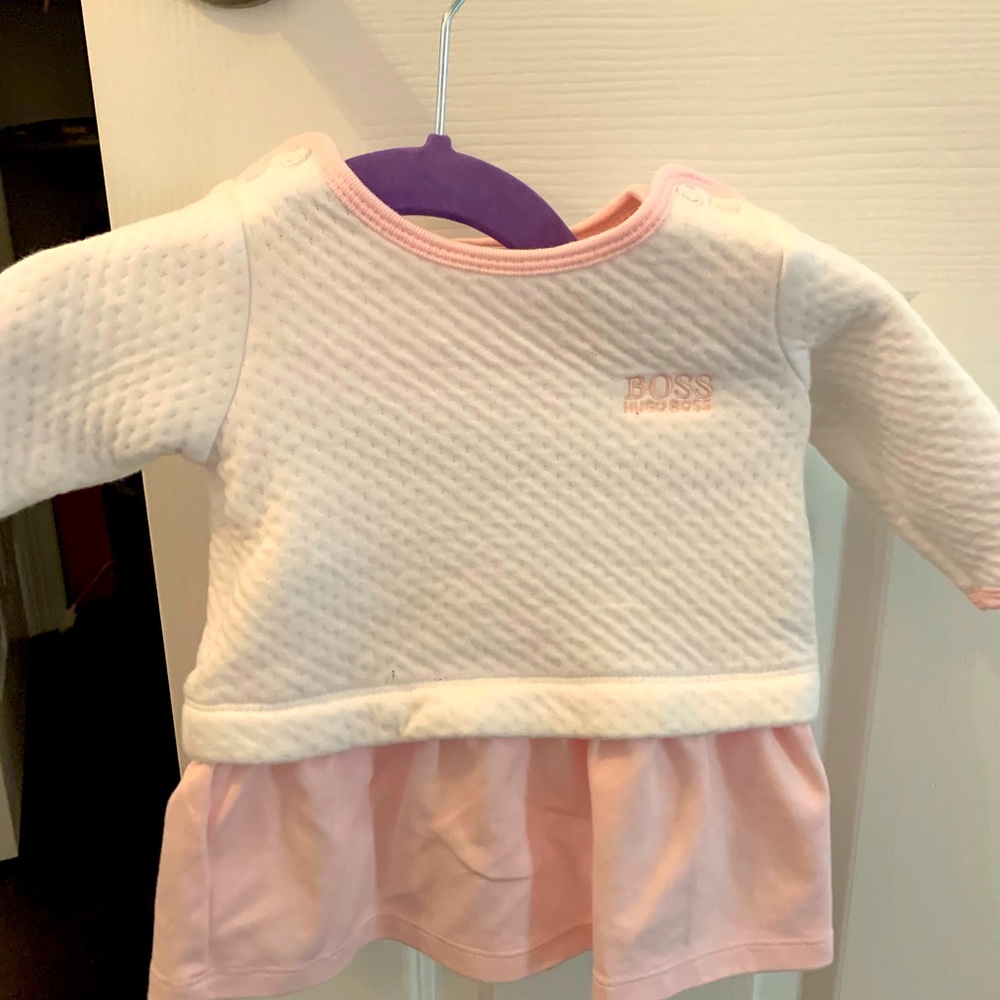 Hugo boss infant pink dress